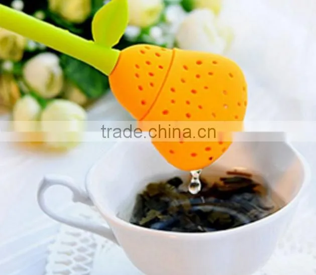 Most Popular Promotional Wholesale Silicone Mr Tea Infuser