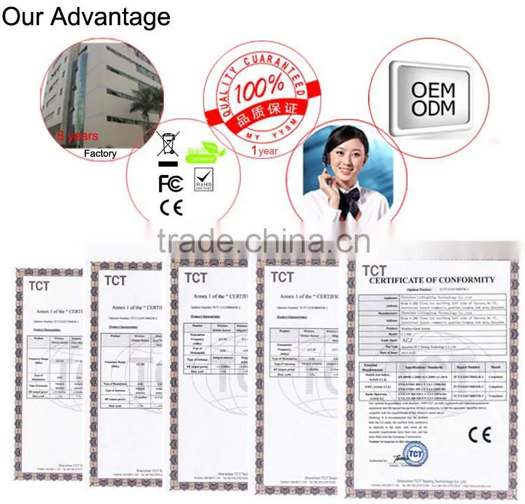 Smart X8 gsm wifi alarm security with Intercom function answer calls like with a cell phone
