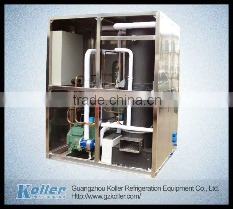 3000kg Crystal Tube Ice Maker with PLC Program Controller