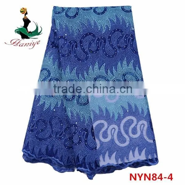 2016 Haniye Tulle lace fabric, African net lace, wholesale African lace fabrics/NYN84