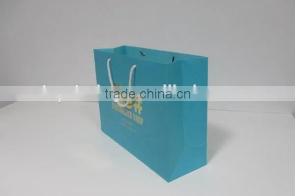 Custom standard shopping paper bag printing/ tote bag print/ packing bag printing wholesale