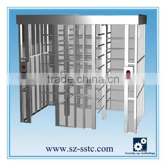 Automatic intelligent full height turnstile