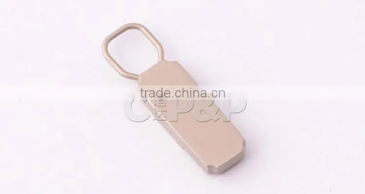 Special design antique brass zipper slider for garment and bag