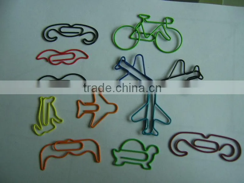 2014 SHAPED FASHIONAL BUTTERFLY SOFT PVC PAPER CLIP/BOOKMARK