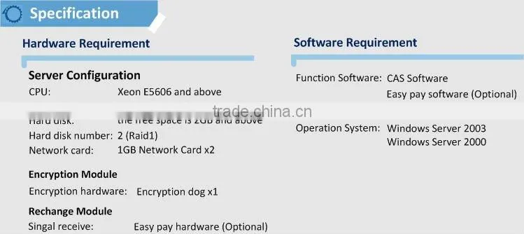 CAS conditional access system