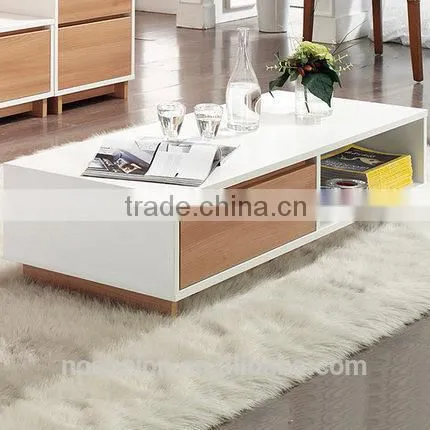 wood coffee table