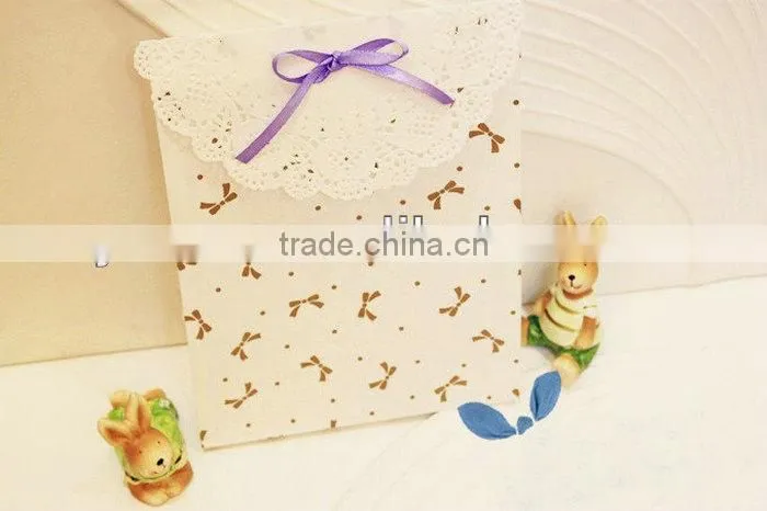 Yiwu custom handle wedding decorative paper bags