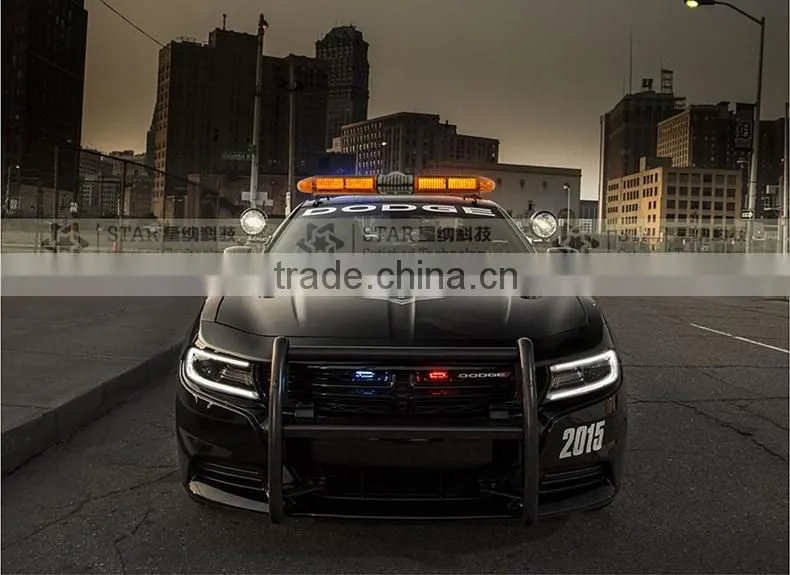 led emergency warning amber strobe roof lightbar