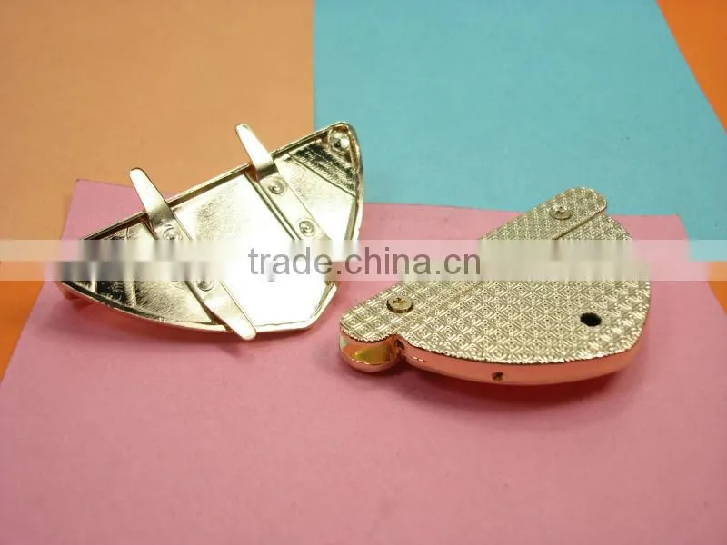 fashion and new metal bag fittings lock q-2610