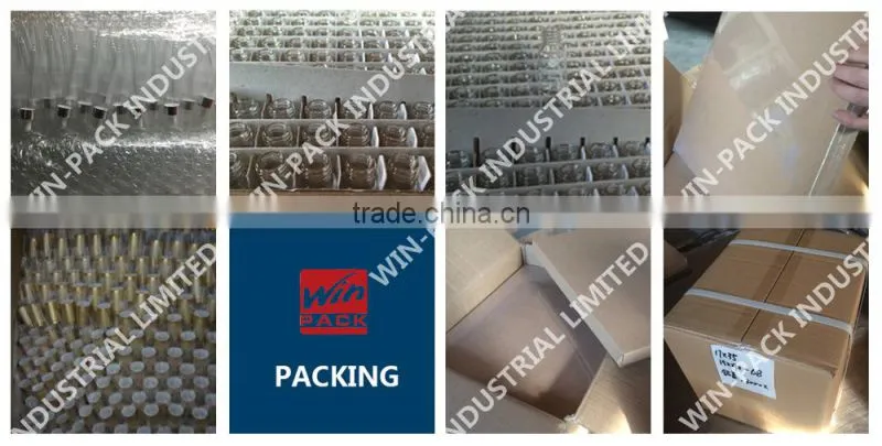 7ml 8ml 10ml 15ml shiny gold glass dropper bottles