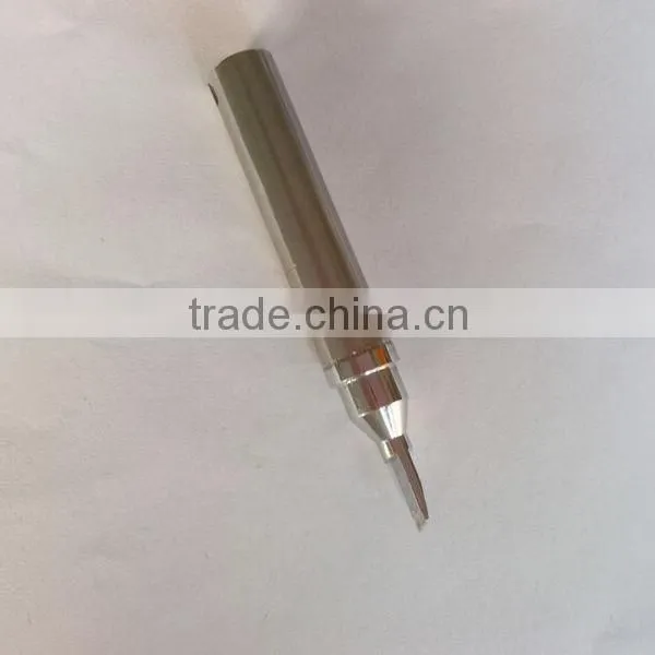 knife shape silver contact tips for drag soldering