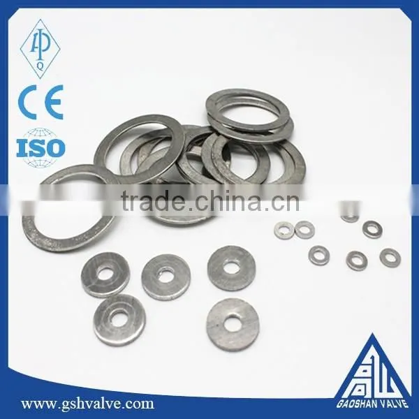 Heat resistant round flat gasket pipe fitting