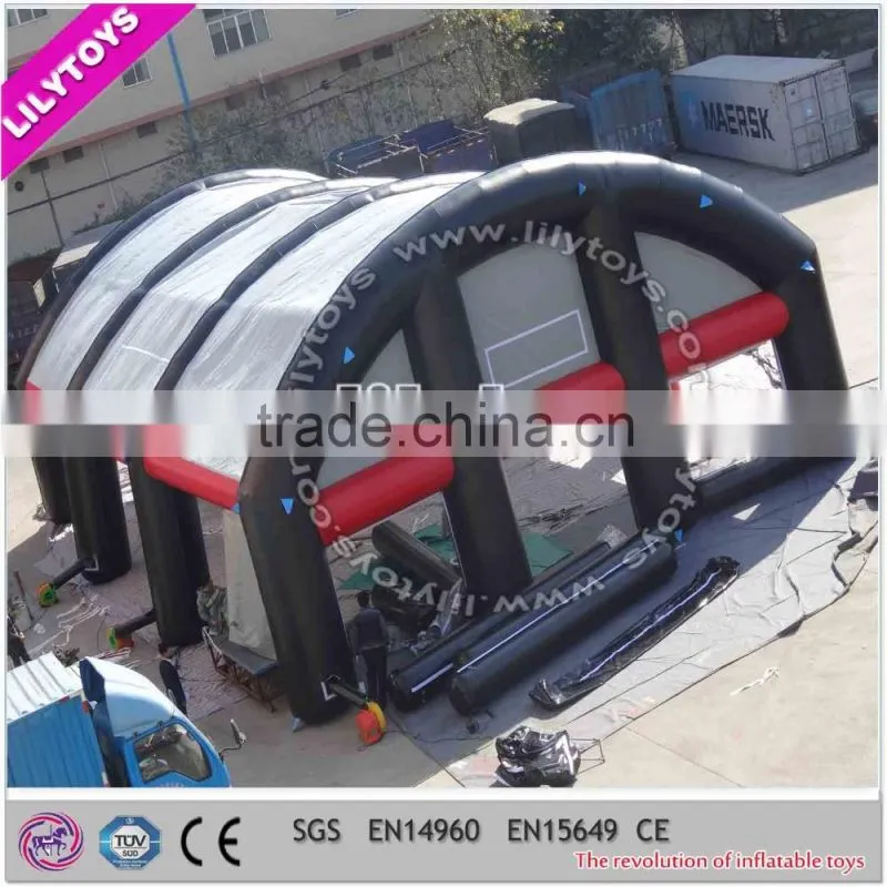 ECO-friend design huge housing playground waterproof inflatable sport cover