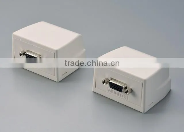 HD15 PC Monitor Nickel-Planted VGA Surface mount Box