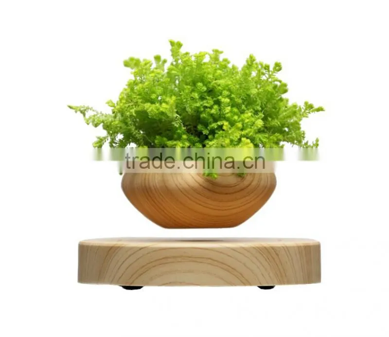 electric mini air levitating plant pots