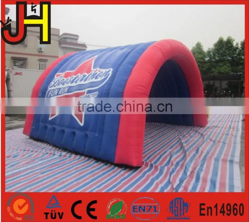 Wholesale inflatable sports tunnel with customized logo printing