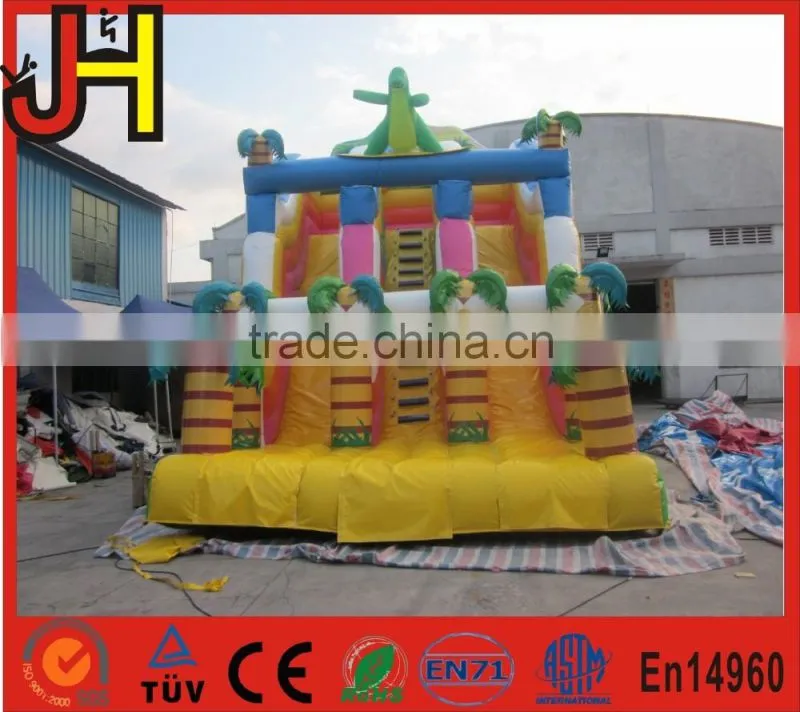 Hot Selling Inflatable Dinosaur Slide for Kids Amusement