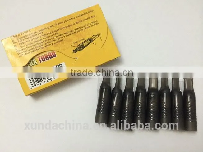 cigarette filter extra turbo yellow package 3 in 1 cigarette holder plastic black
