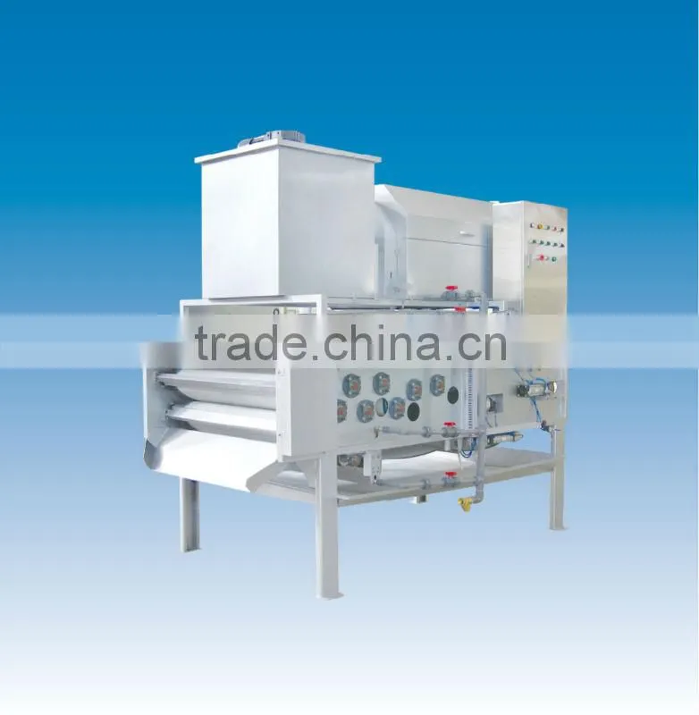 Roaty drum thickening belt filter press equipment for livestock wastewater