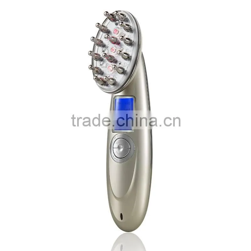 travel size vibrating comb brush for home use