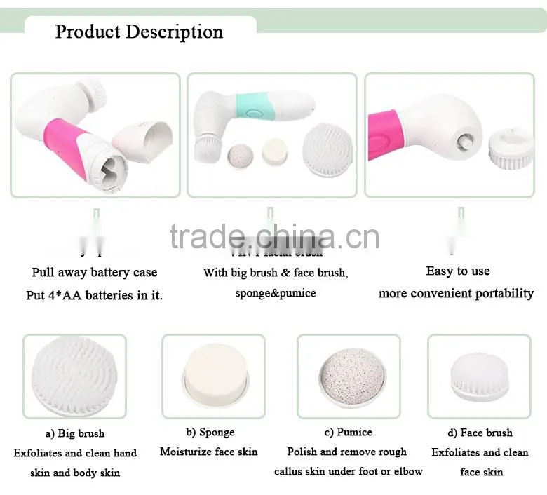 Deep cleansing face brush Best face cleanser brush Electronic facial cleansing brush