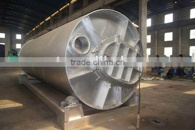 Waste tire pyrolysis plant