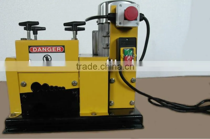 HW-006 Hot sale used wire stripping machine/scrap wire stripping machine/coaxial cable stripping machine with CE