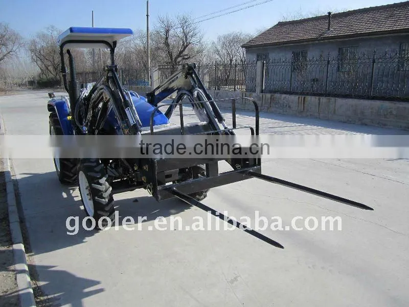 compact garden tractor with Front end loader and Backhoe/excavator