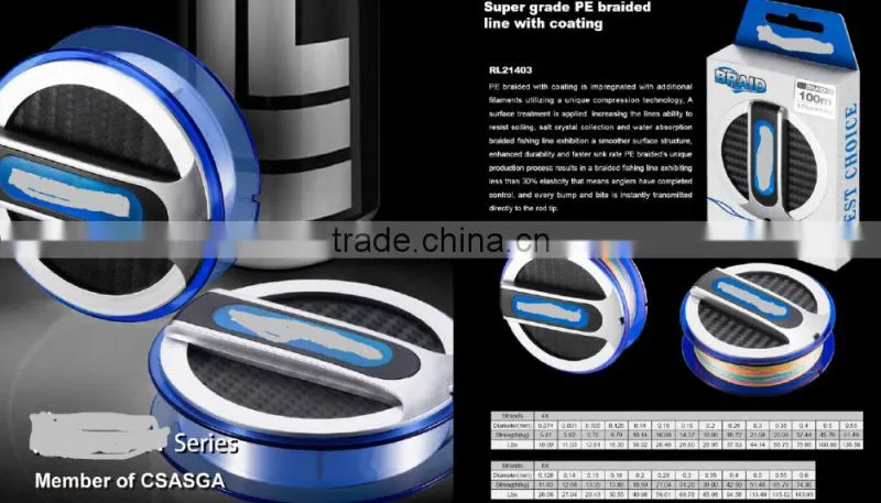 Wholesale fishing line PE braided line fihsing