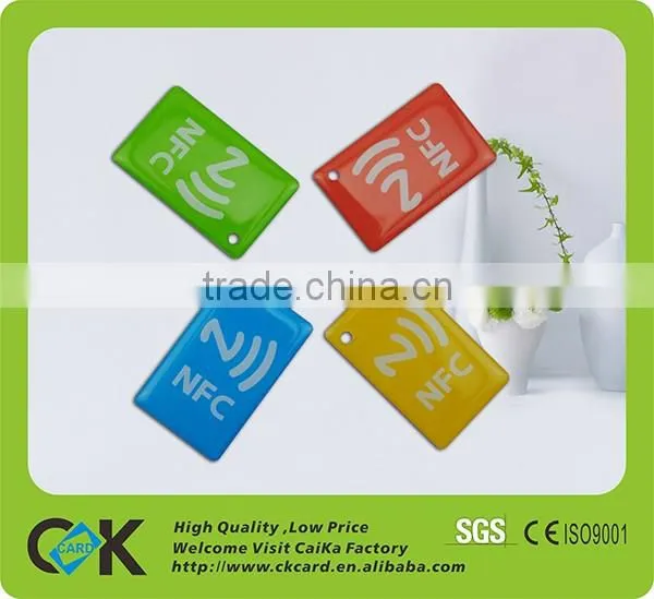 Customize size and shape color printing epoxy RFID tags