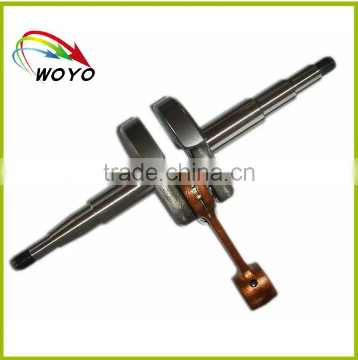 Stronger air compressor crankshaft/generator crankshaft