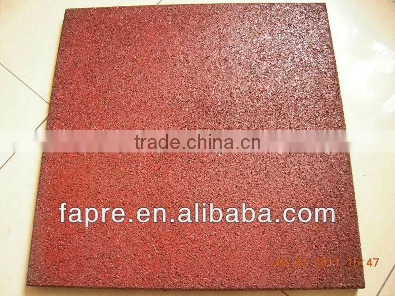 Commercial Rubber Safety Tiles