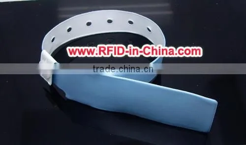 Factory Price RFID Canada Festival Party Wristband/Bracelets,13.56MHz Tag-it 2048 RFID Wristband