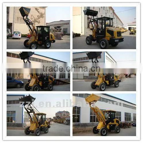mini wheel loader with quick hitch CE
