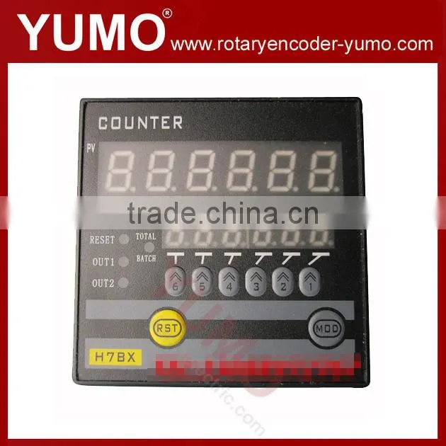 H7JC2-6E2R Dual Digital Display Counter Meter Counter Multifunctional Counter