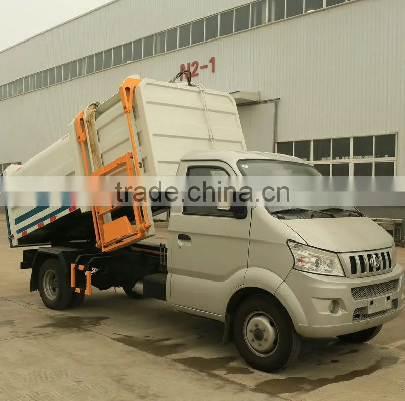 From China ICOM Side Self-Loading Garbage collecting rubbish