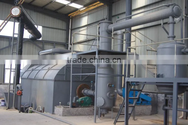 Plastic Pyrolysis Equipment To Oil For Engineering Vehicles