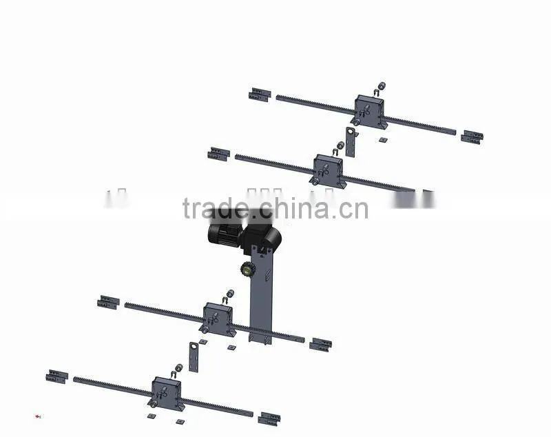 Truss Pinion for greenhouse ventilation system