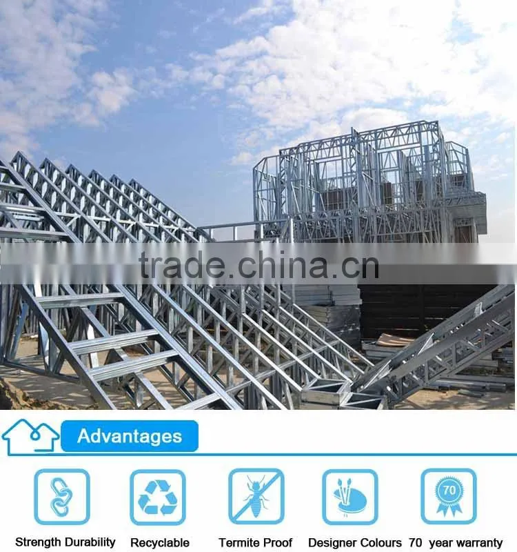 High quality china supplier light gauge steel framing for sale