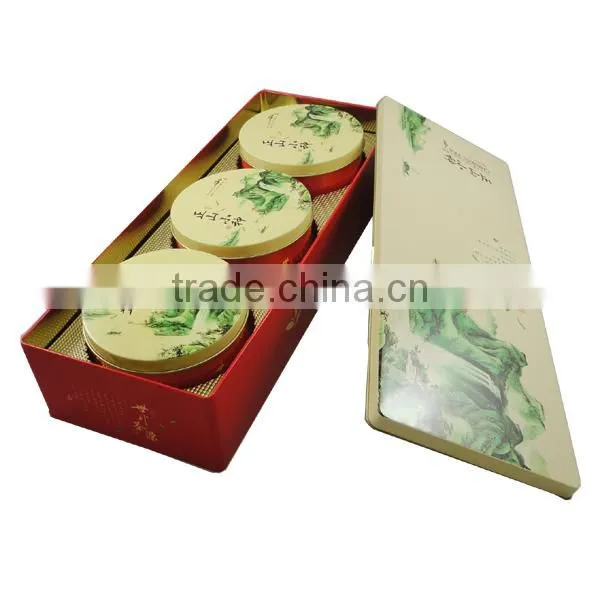 high quality scented tea tin box