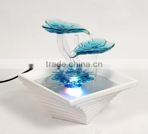 Geomantic omen ornaments table water fountain