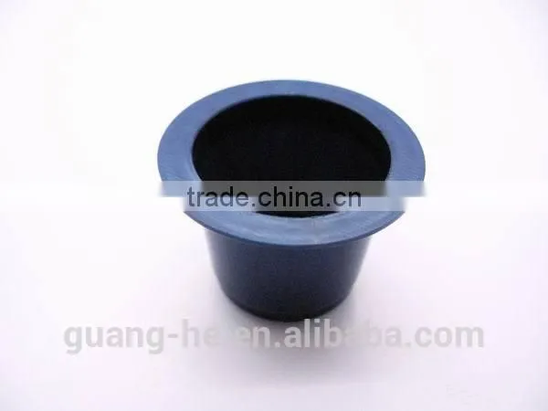 PLA plastic nespresso coffee/cafe capsules packing cups, biodegradable non-toxic packaging for coffee