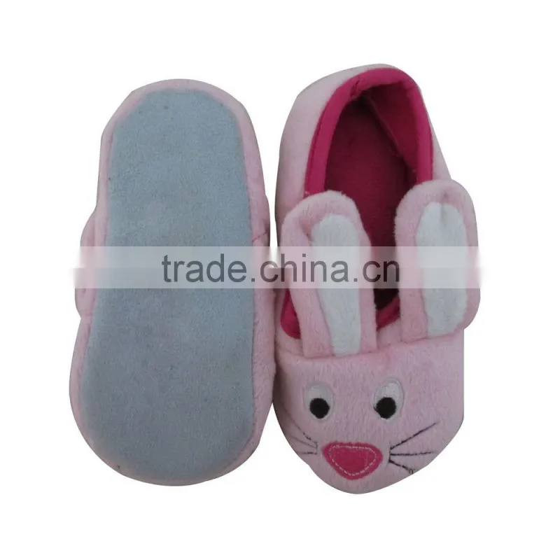 Embroidery cute animal baby shoes rabbit shape shoes