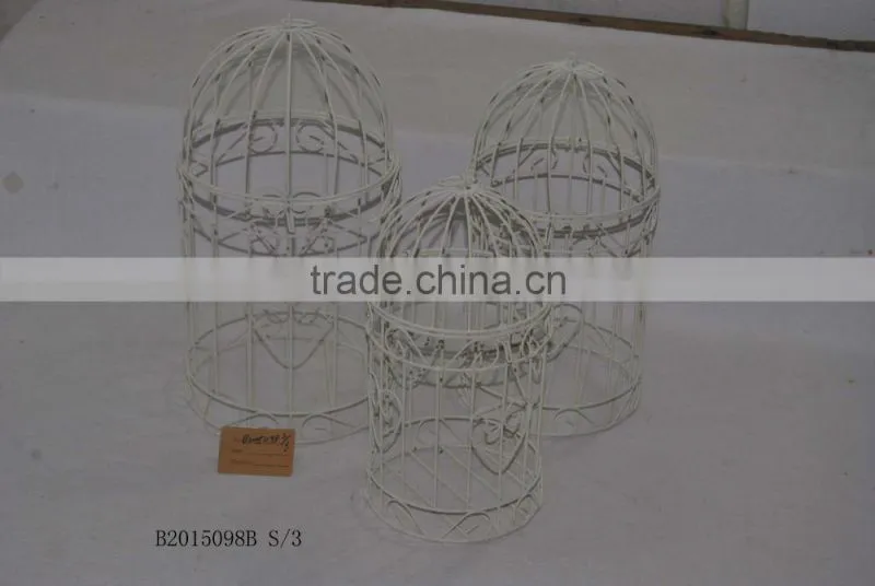 Big white birdcage
