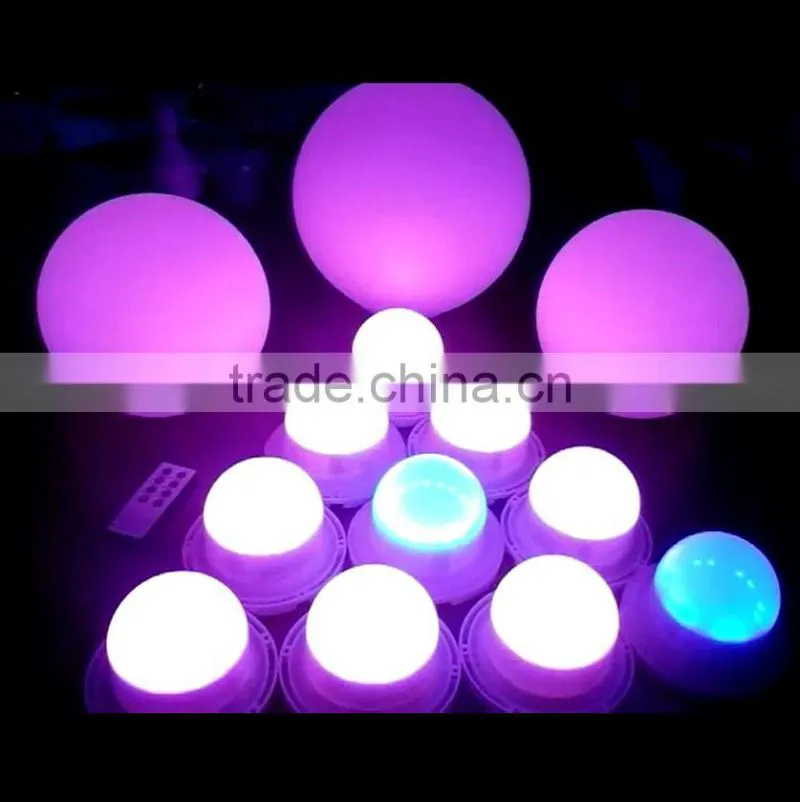 RGB 3.6W 16 Colors lighting Wireless Spotlight LED Bulb Light