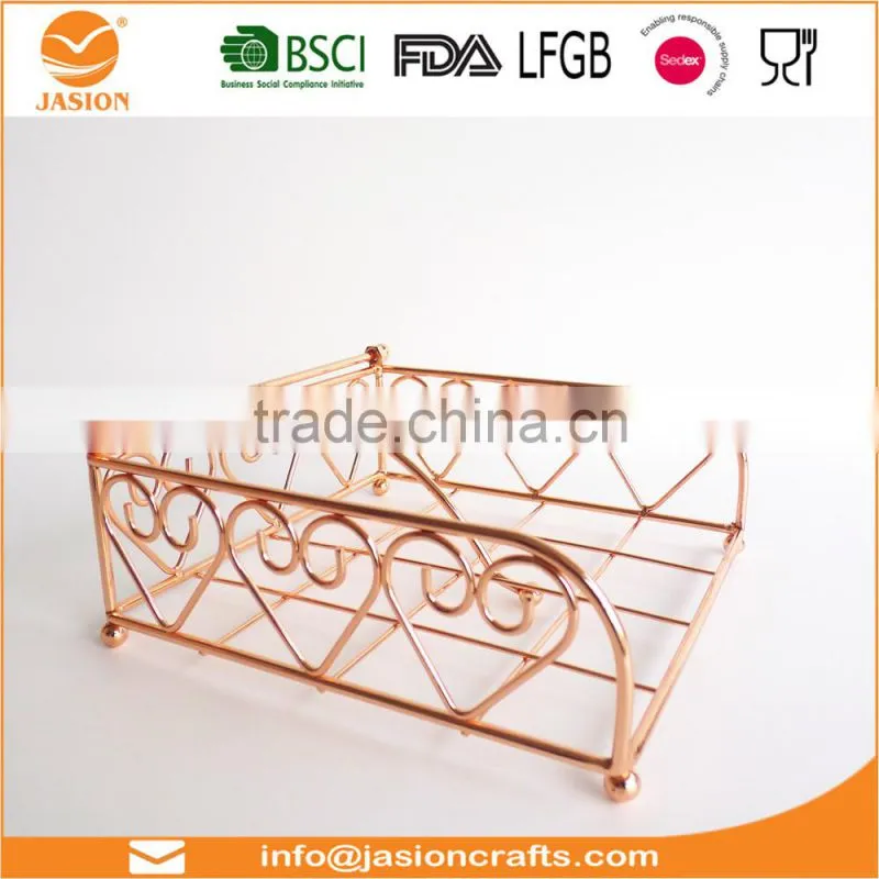Jiangmen Factory Fashion Design Storage Metal Wire Fruit Basket hanging wire fruit basket