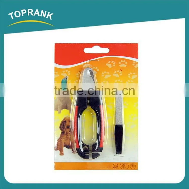 Hot sale cat dog nail file nail clipper stainless steel pet grooming kit