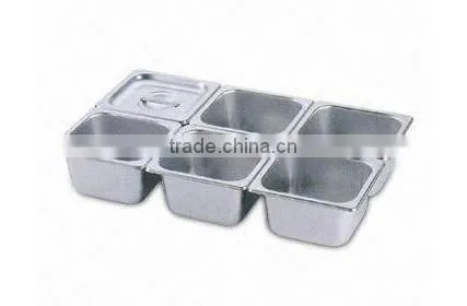 Stainless steel food plate food tray in various size