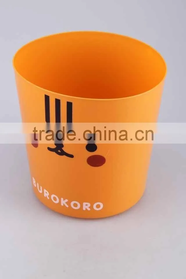 Animal Design Plastic Rubbish Bin Household Garbage Can/ Trash Can