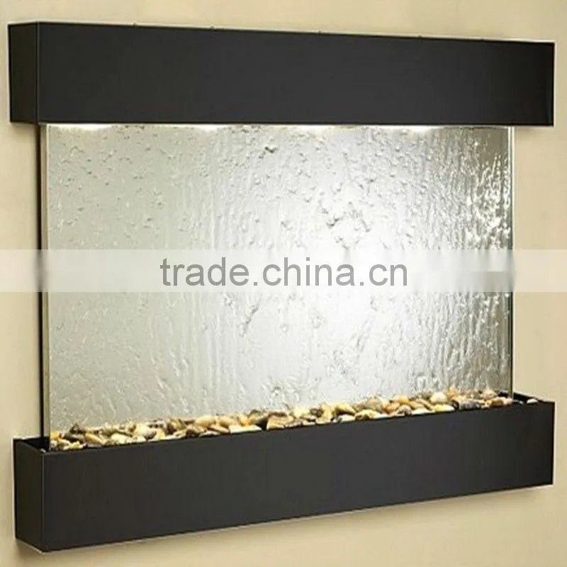 classical glass air fresher indoor artificial waterfall fountain